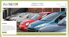 Desktop Screenshot of joosenautos.nl